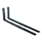 Vestil Forged Stl Forks, Carriage Pins, 4K, 60", PR F4-1.50-60-CPL - alternate 1